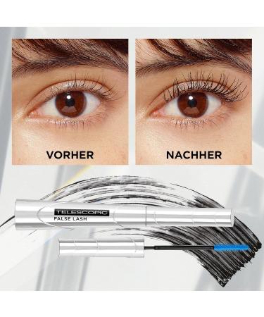 L'Or al Paris Telescopic Black Mascara for False Lash Effects - 9ml | Buy Online - Buy Online on GoSupps.com