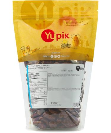 Yupik Milk Chocolate Coated Roasted Banana Chips 1Kg 1 kg (Pack of 1) - Buy Online on GoSupps.com