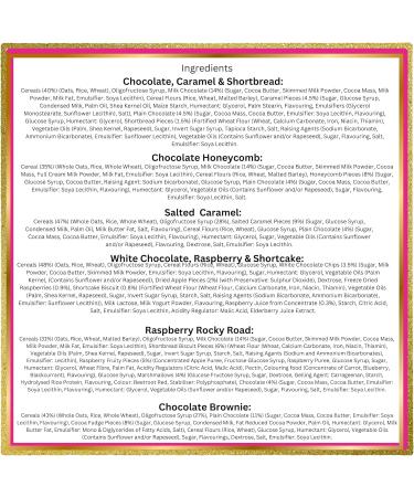 Alpen Delight Cereal Bars Bundle Contains 6 Flavours - 5 of Each 30 Bars Total Low Calorie Snacks Multipack Bulk Buy - Buy Online on GoSupps.com