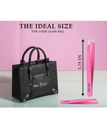 Demi Rose Professional Stainless Steel Tweezers for Precision Ingrown Hair Removal - Tea Rose - Buy Online on GoSupps.com
