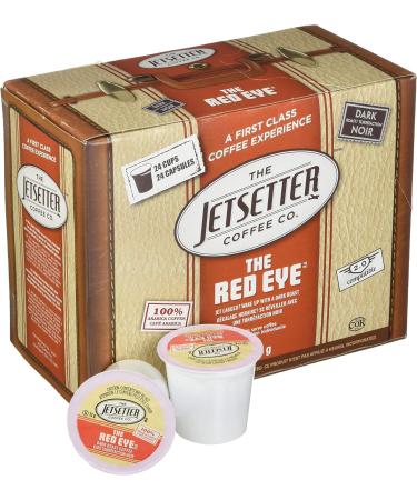 The Jetsetter Coffee Single Serve Coffee Cups The Red Eye 24 Count The Red eye 24 count (Pack of 1) - Buy Online on GoSupps.com