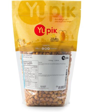 Yupik Honey Peanuts 1 kg Kosher Seasoned Nuts Blanched Peanuts in Honey Flavored Coating Crunchy Shell Candied Nuts Sweet Snacks Source of Fiber Perfect for Parties & Game Nights 1 kg (Pack of 1) - Buy Online on GoSupps.com