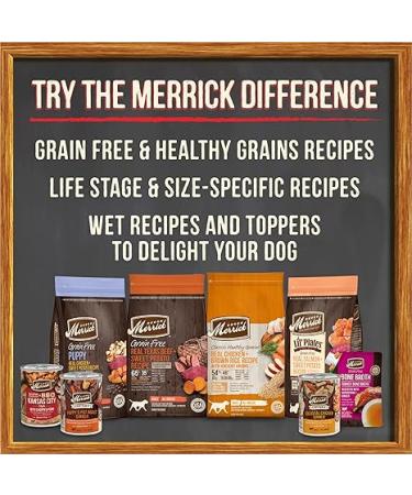 Merrick Grain Free Dry Dog Food Real Chicken & Sweet Potato Recipe - 10 lb Bag - Buy Online on GoSupps.com