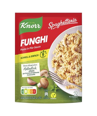 Buy Knorr Spaghetteria Funghi Pasta Ready Meal Delicious 6-Minute Dish 10x150ml Fast International Shipping - Buy Online on GoSupps.com