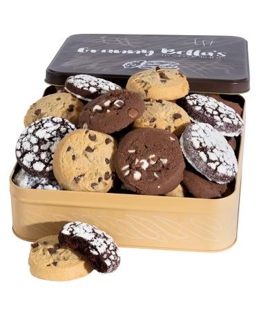 Granny Bella Chocolate Chip Cookie Gifts, Homemade Fresh Bakery Cookies for Fathers Day, Prime Gift Basket Ideas For Dad Husband Grandpa Stepdad From Daughter Wife Son Kids Girlfriend Baskets Delivery (Homemade)