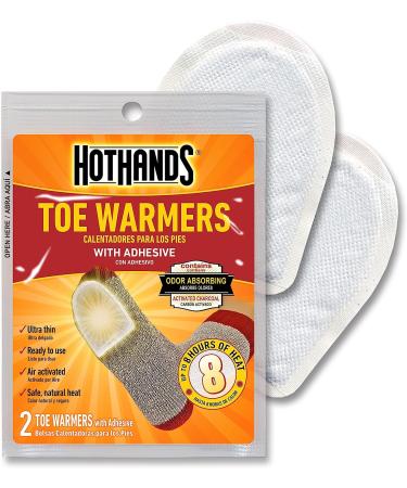 HotHands Toe Warmers - Long Lasting Safe Natural Odorless Air Activated Warmers - Up to 8 Hours of Heat - 72 Pair - Buy Online on GoSupps.com