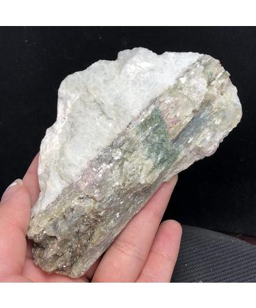 Natural Quartz Crystal Natural Black Tourmaline Crystal coarse Stone Specimen Block Artwork Home Office Decor JIZTGEDM - Buy Online on GoSupps.com