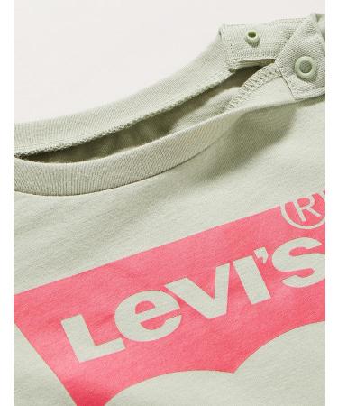 Levi's Kids Baby Girls 12M Long Sleeve Batwing Tee - Desert Sage - Buy Online on GoSupps.com