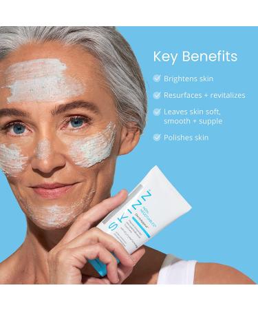 SKINN Dermappeal Microdermabrasion Treatment 2oz - Exfoliating Facial Scrub for Smoother, Brighter, and Flawless Skin - Buy Online on GoSupps.com
