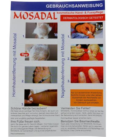 Mosadal Happy Feet 5-in-1 Cosmetic Hand and Foot Care Set - Professional Corn Removal Nail Care Oil Urea Cream & Lotion - International Shipping Available - Buy Online on GoSupps.com