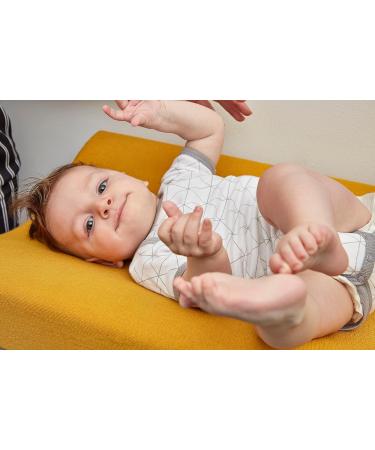 Meyco Baby Changing Mat Cover - Knit Basic Honey Gold | 50x70cm | Soft & Stylish | International Shipping Available - Buy Online on GoSupps.com