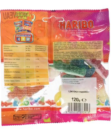 Haribo Delir Pik 120g - Buy Online on GoSupps.com