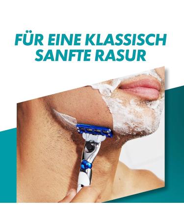 Buy Gillette Mach3 Turbo Razor Blades - 5 Replacement Blades for Men's Wet Razors - Superior 3-Fold Turbo Blade Technology - Buy Online on GoSupps.com