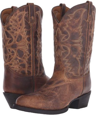 Laredo Men's Birchwood Round Toe Dress Boots - Black, Size 15 XW Tan - Buy Online on GoSupps.com