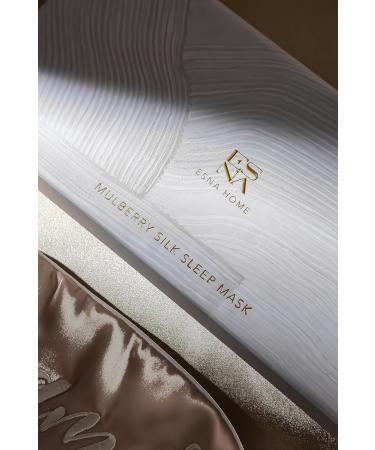 ESNA HOME 22-Momme Mulberry Silk Sleep Mask - Dreamer | Luxury Eye Mask for Restful Sleep - Buy Online on GoSupps.com