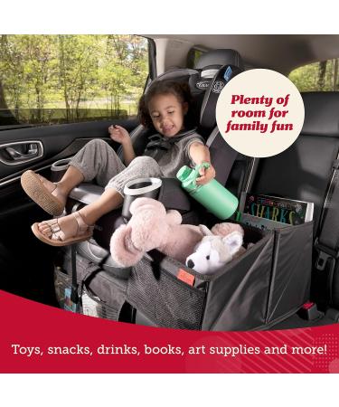 Lusso Gear Car Seat Organizer - 9 Compartment Front/Backseat Storage for Toys, Books, Games & More - Planets Design - Buy Online on GoSupps.com