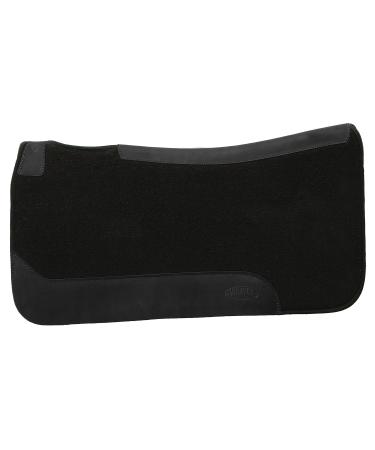 Weaver Leather Contoured Single Weave Felt Pad Black