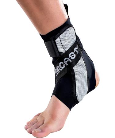 Aircast A60 Ankle Support Brace - Left Foot Black Medium | Men's 7.5-11.5 / Women's 9-13 | Pack of 1 - Buy Online on GoSupps.com