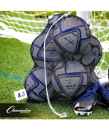 Champion Sports Mesh Sports Equipment Bag 24" X 36" Red - Buy Online on GoSupps.com