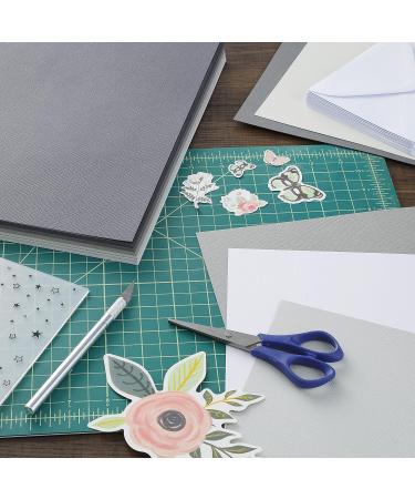 Cardstock 12x12 Variety Pack 60 Sheets | Premium 80lb Textured Scrapbook Paper | Double Sided Card Stock for Crafts | Black & Gray - Buy Online on GoSupps.com