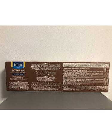  De Cecco 20x De Cecco Pasta Integrali Spaghetti No. 12 Italian Whole Grain Pasta 500g - Buy Online on GoSupps.com