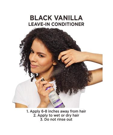 Carol's Daughter Black Vanilla Leave-In Conditioner 8 fl oz - Hydrating Care for Dry, Dull, Brittle Hair - Buy Online on GoSupps.com