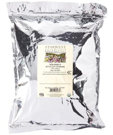 Starwest Botanicals Nettle Leaf C/S Organic 1 lb (453.6 g)
