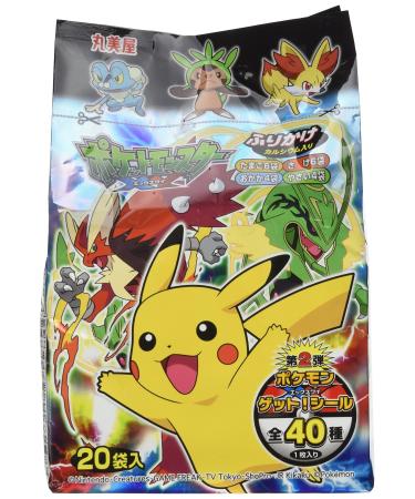 Marumiya Pokemon Furikake Rice Seasoning, 4 Flavor 20pcs