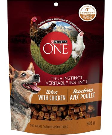 Purina ONE True Instinct Bites | Natural Dog Treats with Venison + Chicken - 566 g Each - Buy Online on GoSupps.com