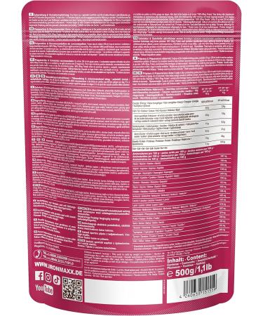 Ironmaxx 100% Whey Protein Powder - Birthday Cookie Dough 500g | Water-Soluble Low Sugar Delicious Flavors | International Shipping Available - Buy Online on GoSupps.com