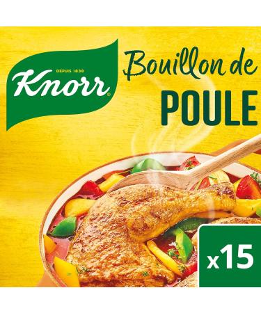 Knorr Chicken Broth 15 tablets 150 g - Buy Online on GoSupps.com