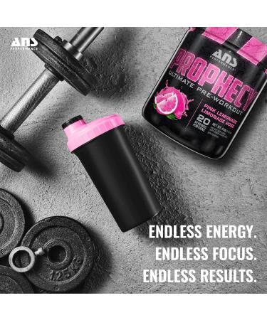 ANS Performance Prophecy Pre Workout Powder (20 servings 14.5 oz) Gluten Free Pre-Workout Formula - Energy & Strength - Sugar Free- Increase Power & Workout Volume (Pink Lemonade) - Buy Online on GoSupps.com