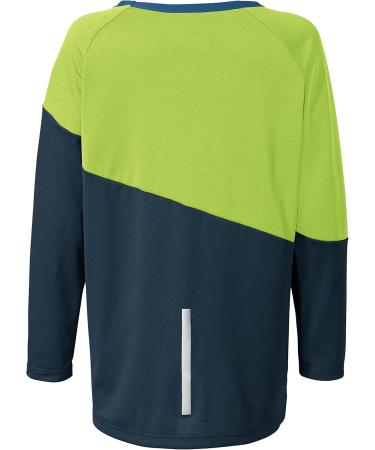 VAUDE Unisex Kids Moab LS T-Shirt 134-140 - Dark Sea/Blue | International Shipping Available - Buy Online on GoSupps.com