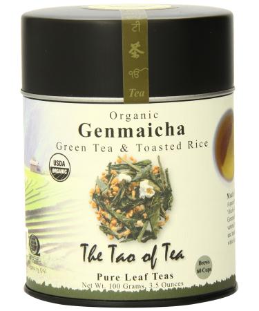 The Tao of Tea Organic Genmaicha Brown Rice Tea  3.5 oz (100 g)