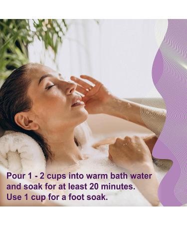 Aromasong Dead Sea Pregnancy Bath Soak 5 LB - Natural Lavender with Pure Magnesium Flakes - Pregnancy & Postpartum Muscle Relief - Better Absorption Than Epsom Salt - Buy Online on GoSupps.com