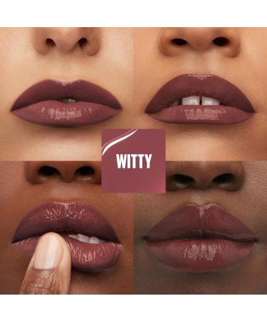 Maybelline New York Super Stay Vinyl Ink Liquid Lipstick No. 40 Witty - 16 Hour Hold & Shiny Finish 4.2 ml | International Shipping - Buy Online on GoSupps.com