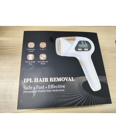 Buy Latest 3 in 1 IPL Hair Removal Device - 999 900 Pulses 9 Energy Levels Pain-Free | Best for Men & Women - Face Armpits Legs Body - Buy Online on GoSupps.com