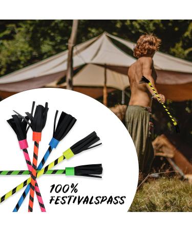 Buy Diabolo Flowerstick Basic (Green) - UV Reactive Ideal for Beginners Perfect for Festivals | International Shipping - Buy Online on GoSupps.com