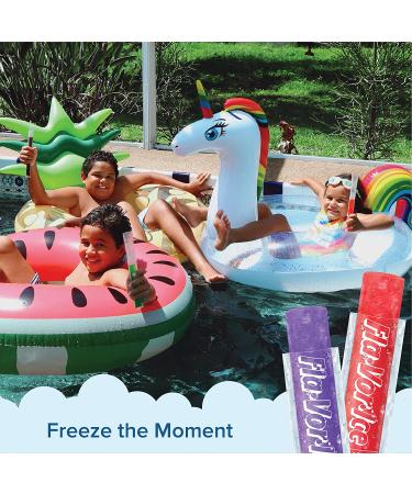 Flavorice Freezer Pops 1.5oz Fat Free Ice Pops - Fruity Flavors | 192 Freezer Pops (12 Boxes) - Buy Online on GoSupps.com
