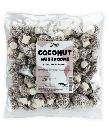 Just Treats Coconut Mushrooms (500g Share Bag) - Buy Online on GoSupps.com