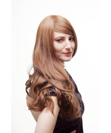 WIG ME UP Women's Long Sexy Wavy Wig - Light Brown 60 cm (Model 3445-KII30) - Perfect for Every Occasion - Buy Online on GoSupps.com