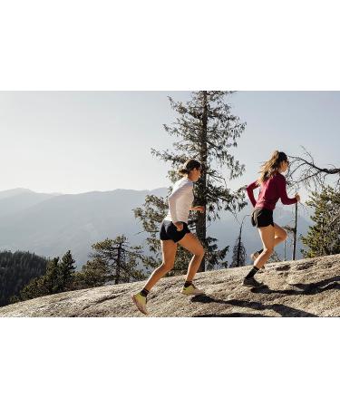 Swiftwick Flite XT Trail Five Running and Hiking Socks - Stripe Aqua Large - Buy Online on GoSupps.com