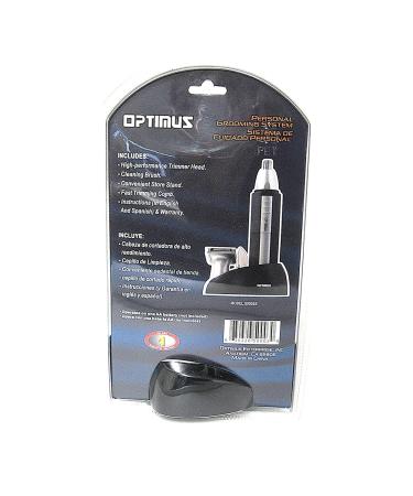 Optimus 50003 Personal Grooming System - Rotary Blades & Trimmer Head - Black/Silver | International Shipping Available - Buy Online on GoSupps.com