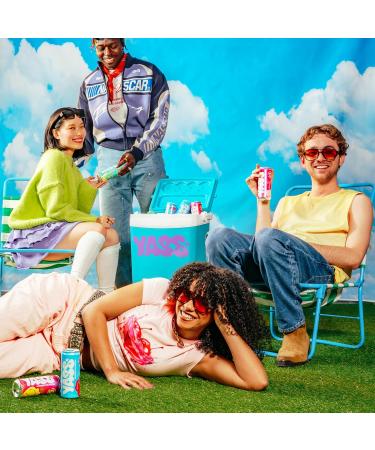 YASS Soda Pr biotique-Pack d couverte (RED'N BLUE BERRIES -CITRUS TWISTER- CHERRY COLA -PINKY LEMONADE)- Le Soda Sain & Styl qui Prend Soin de Ton Ventre -12 canettes de 33cl KIT MIX - Buy Online on GoSupps.com