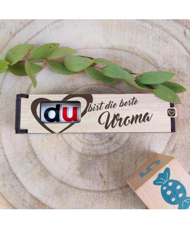 Uroma Gifts - Chocolate Bar Gift Box for Great-Grandma | Perfect Christmas & Birthday Gift - Buy Online on GoSupps.com