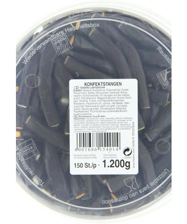 Haribo Licorice Sticks / Konfekt-Stangen 1200g Tub - Buy Online on GoSupps.com