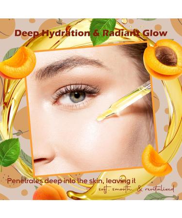 Apricot Kernel Oil 8 fl. oz. Cold Pressed 100% Pure Natural Carrier - Skin Face Body And Hair Growth Moisturizer. Great For DIY Cream Lotions and Lip balm. - Buy Online on GoSupps.com
