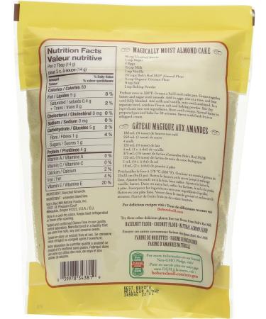 Bobs Red Mill Almond Flour 453 g 453 g (Pack of 1) - Buy Online on GoSupps.com