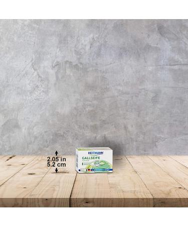 Heitmann Gall Soap - Natural Stain Remover for White & Colored Clothes | 100g Household Remedy for Stains & Dirt - Buy Online on GoSupps.com