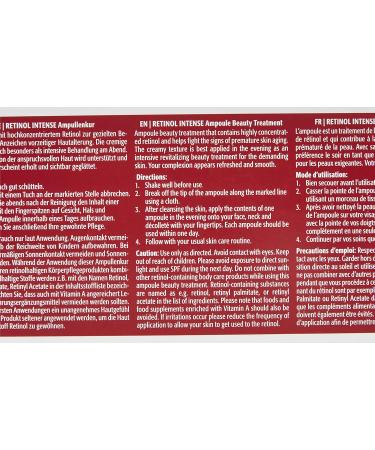 M Asam - Retinol Intense Ampoule 1ml x 14 - Buy Online on GoSupps.com